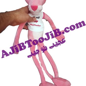 عروسک پلنگ صورتی