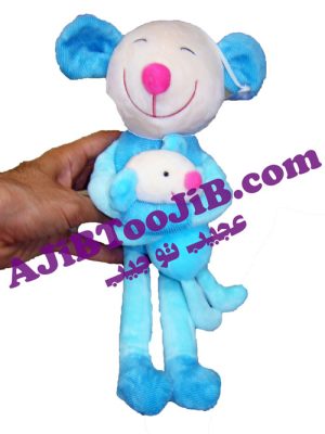 عروسک موش بچه دار مهربان (ضد حساسیت)