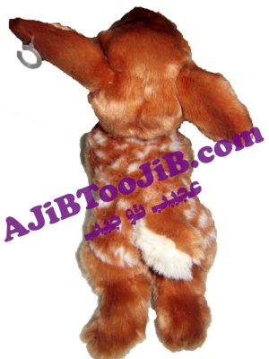 Beautiful speckled deer doll