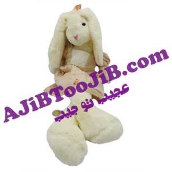خرگوش جلی کت دامن گلدار بزرگ