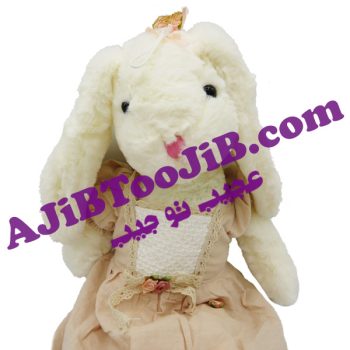 خرگوش جلی کت دامن گلدار بزرگ