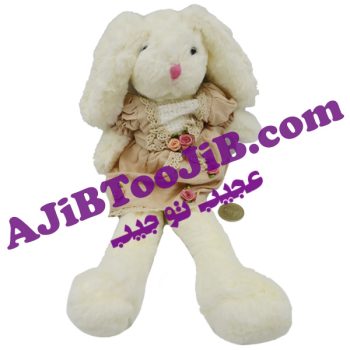 خرگوش جلی کت دامن گلدار کوچک