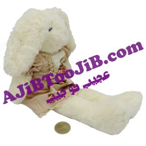 خرگوش جلی کت دامن گلدار کوچک