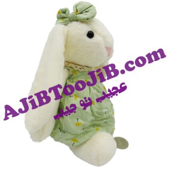 خرگوش جلی کت دختر لباس گلی کوچک