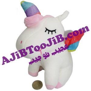 پونی اسب شاخدار رنگین کمان