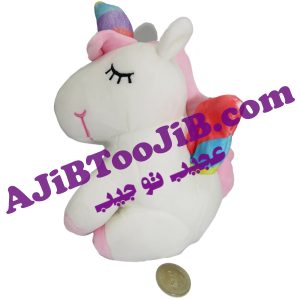 پونی اسب شاخدار رنگین کمان