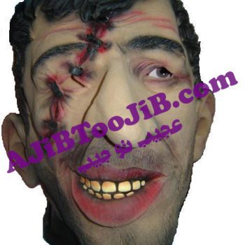 ماسک مرد بخیه ای