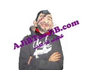 ماسک مرد بخیه ای