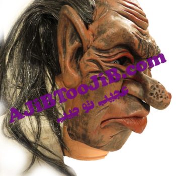 ماسک مرد بینی بزرگ آبله رو