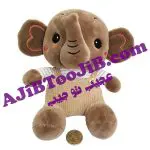 فیل فانتزی مخملی لباس بند دار