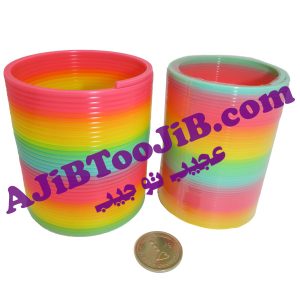 Colored toy springs large