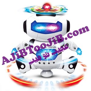 ربات آکروباتیک چرخشی و نورانی (موزیکال)