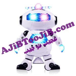 ربات آکروباتیک چرخشی و نورانی (موزیکال)