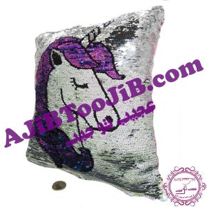 بالشت پولکی اسب شاخدار رویایی