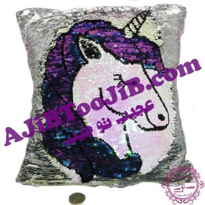 بالشت پولکی اسب شاخدار رویایی