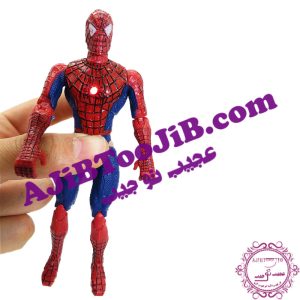Action figure laser spiderman