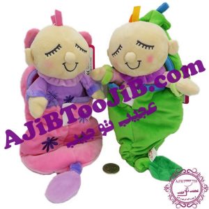 نوزادهای خوابیده در قنداق