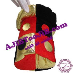 Multicolored clown hat