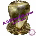 کلاه بلند دلقک طلایی
