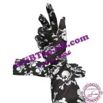 آستین و دستکش اسکلتی (جفتی)