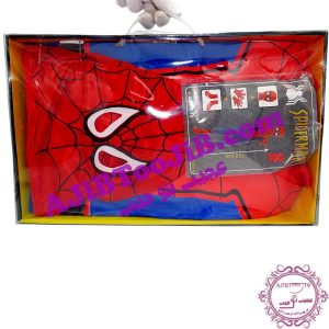 لباس مرد عنکبوتی ابرقهرمان با ست کامل و عضله ای