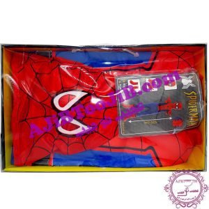 لباس مرد عنکبوتی ابرقهرمان با ست کامل و عضله ای