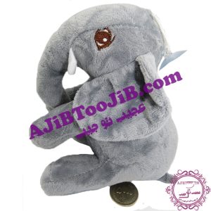 بچه فیل های آویز رنگی