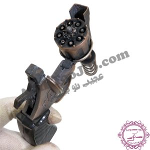 تفنگ ترقه ای فلزی باز شده