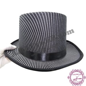 کلاه شعبده باز طرح دار