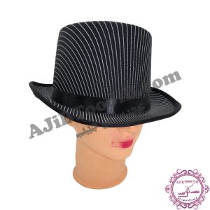 Patterned magician hat