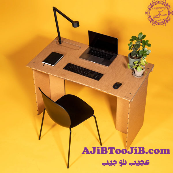 ساخت میز با کارتن