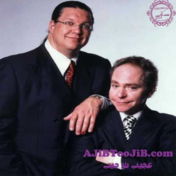 پن و تلر دو شعبده باز ثروتمند