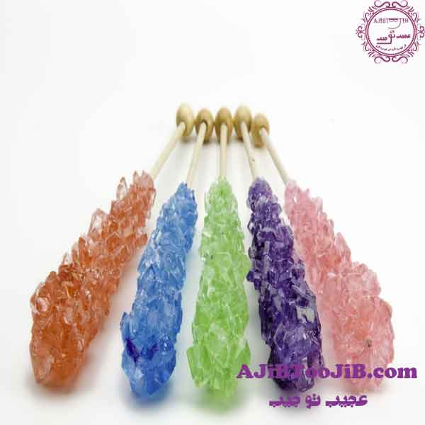 طرز تهیه آبنبات بلوری در خانه