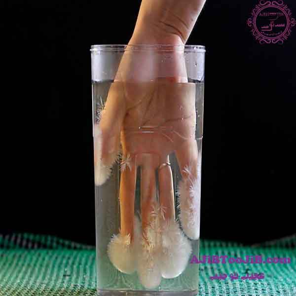 ساخت یخ داغ در 4 مرحله