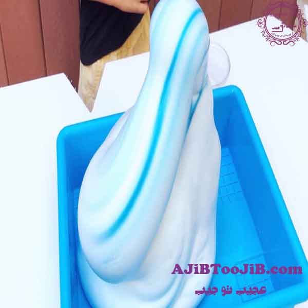 آموزش طرز تهیه خمیردندان فیل